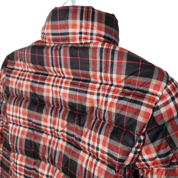 Eddie Bauer Puffer Plaid Preppy Outdoor Winter CirrusLite Down Jacket - Women's - Picture 7 of 9
